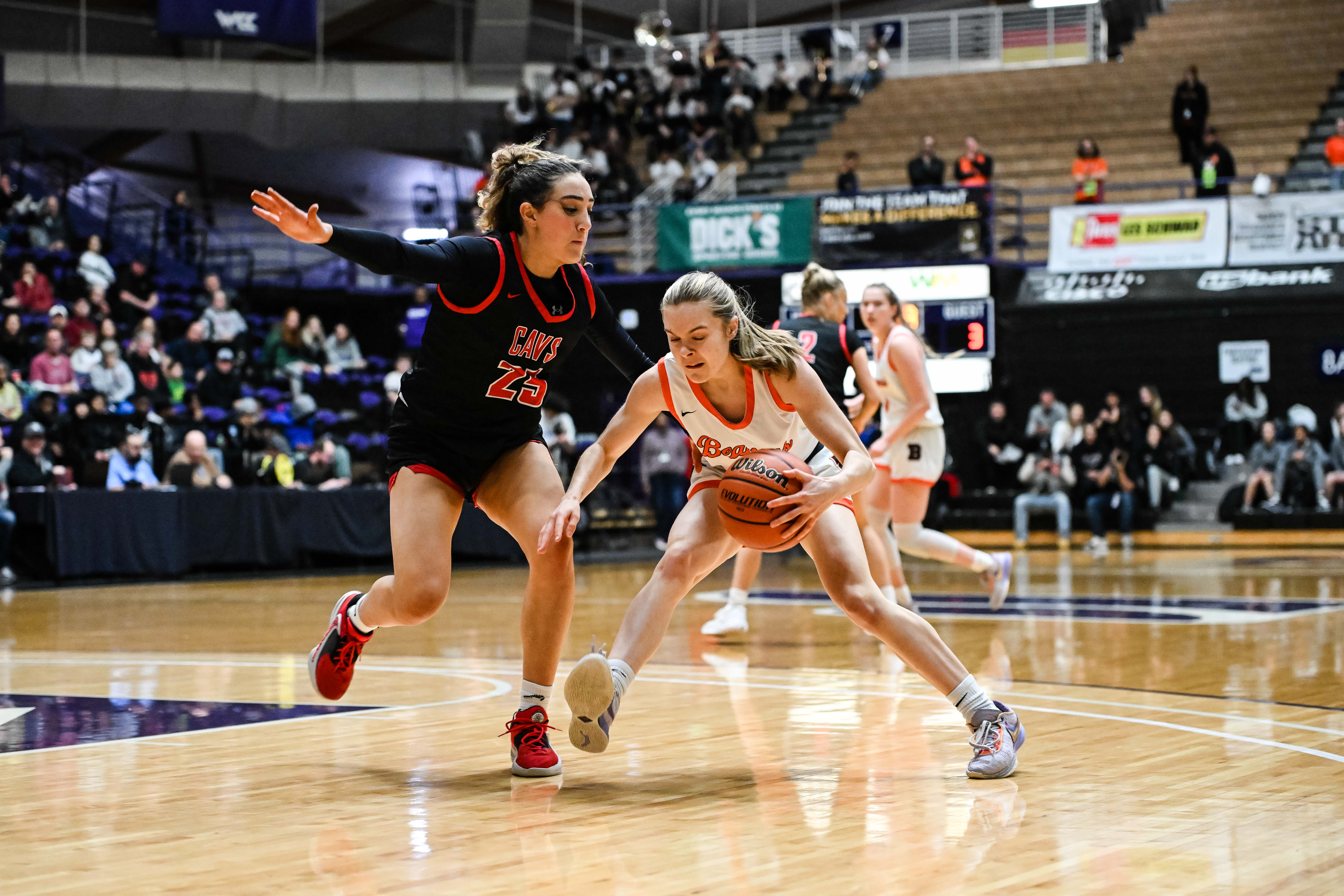 Clackamas Beaverton 6A Oregon girls basketball quarterfinal Naji Saker 1 -19